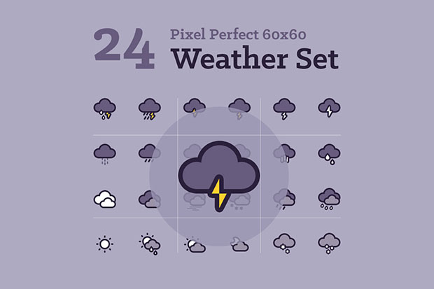24-Weather-Icons-Freebie