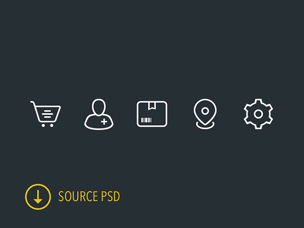 5-Icons-PSD