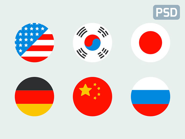 6-Flat-flags-icon