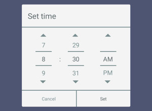 Android-legacy-time-picker-PSD-resource