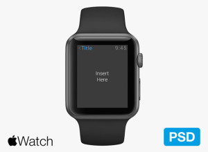 Apple-Watch-Psd