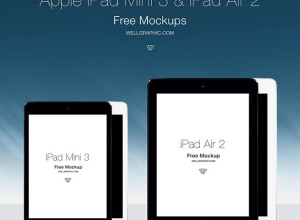 Apple-iPad-Mini-3-and-iPad-Air-2-MOCKUP-PSD