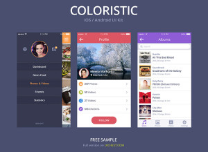 COLORISTIC-iOS-Android-UI-Kit