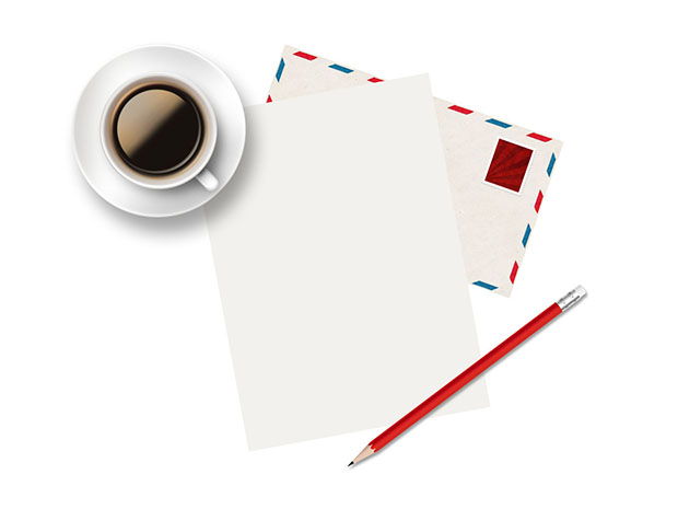Cup-of-coffee-and-paper