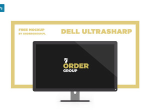 Dell-UltraSharp-Free-Mockup