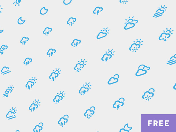 Dripicons-Weather-Set-Free-Iconset