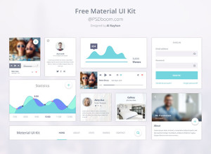 Free-Google-Material-Design-UI-Kit