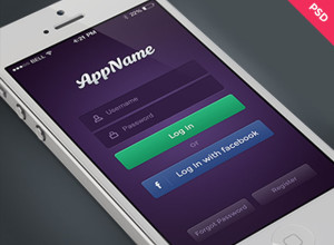 Free-Mobile-Login-PSD