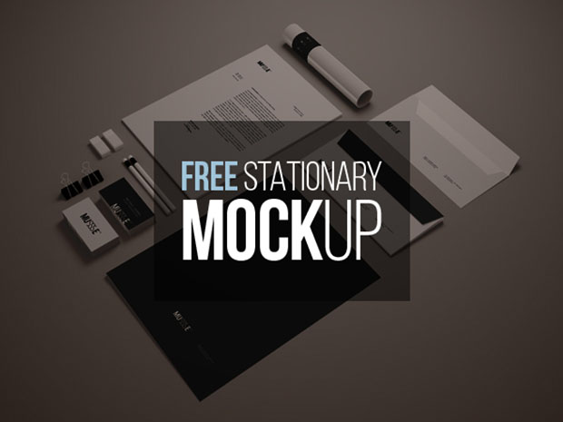 Free-Stationary-Mockup-Template
