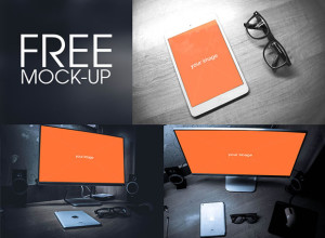 Free-iPad-and-Screen-Mock-up