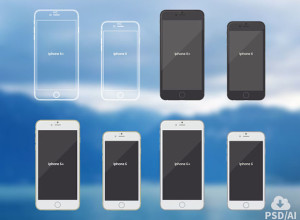 Free-iPhone-6-mockups-vector-illustrations