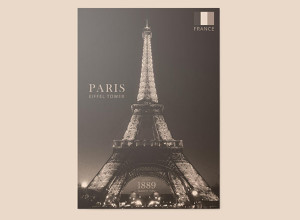 free-paris-eiffel-tower-poster-layered-editable-psd