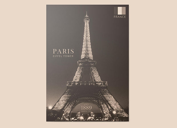 free-paris-eiffel-tower-poster-layered-editable-psd