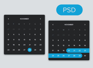 Freebie-PSD-Free-Flat-Calendar