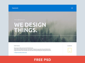 Freebie-PSD-Landing-page