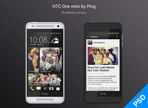 HTC-One-Mini-PSD
