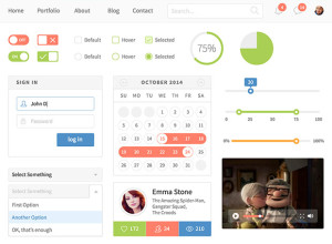 PSD-Freebie-UI-Kit