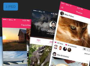 Photo-app-Free-PSD