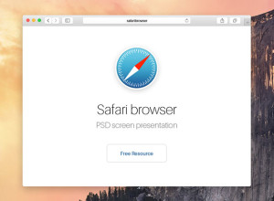 Psd-Safari-Yosemite-Browser-Mockup