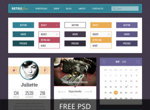 Retro-Jam-Ui-Kit-Free