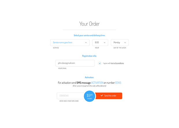 Simple-Order-Form