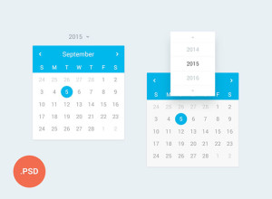 UI-Calendar-FREE-PSD