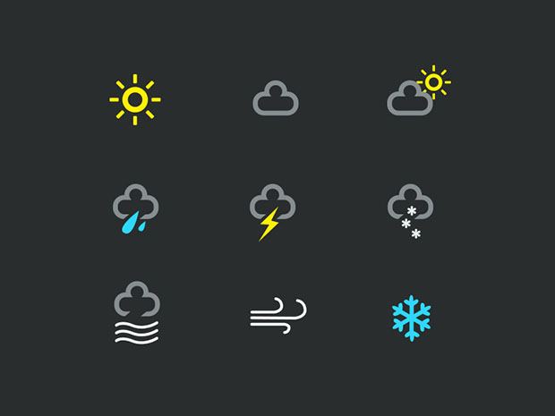 weather-icons-free-psd