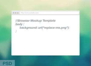 Web-Browser-Mockup-Template