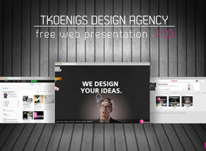 Web-presentation-PSD-Freebie