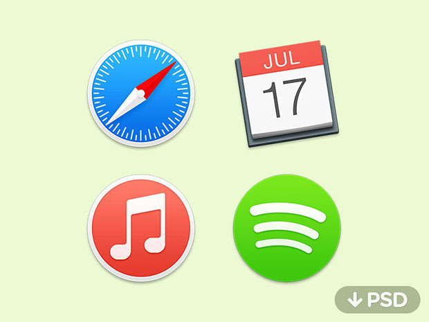 Yosemite-Icons-PSD-and-ICNS