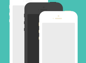 iPhone-5S-Flat-Design