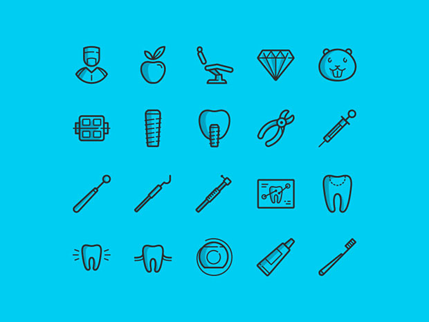20-Free-Dental-icons
