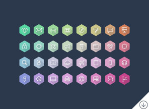 32-Lumina-Hexagon-Icons-Set