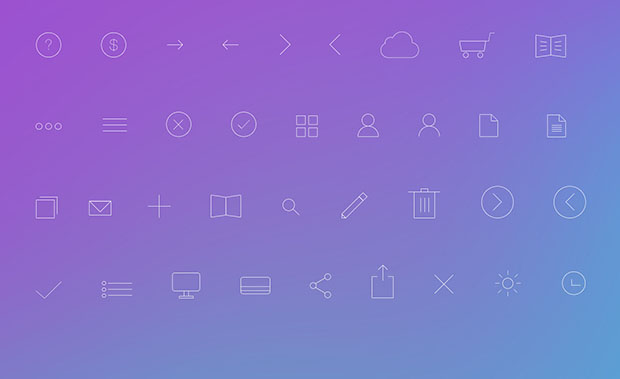 36-Simple-Line-Icons-PSD