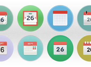 8-Calendar-Icons-Set