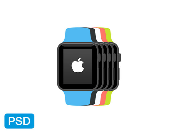 Apple-Watch-Flat-Mockup