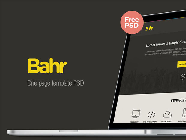 Bahr-one-page-template-psd