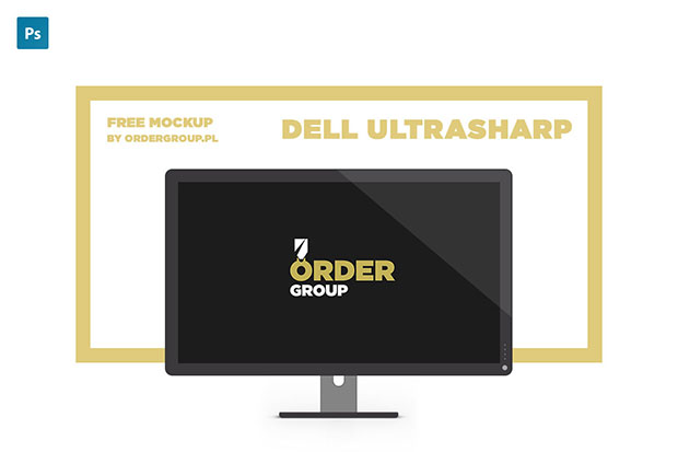 Dell-UltraSharp-Free-Mockup