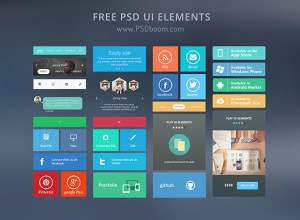 Free-Modern-UI-Kit-Elements