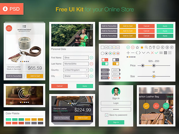 Free-Online-Store-UI-Kit