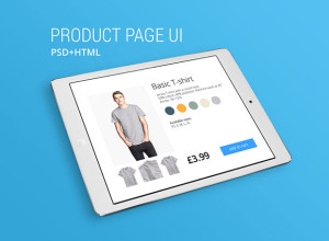 Free-PSD-HTML-Product-page