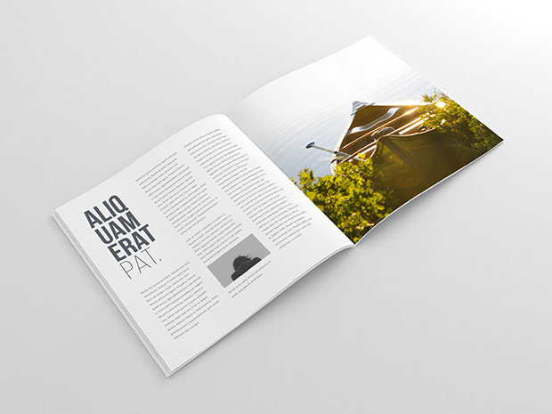 Download Free Square Magazine Mockup Psd | Free Download PSD | DLPSD.