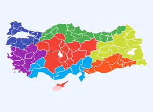 Free-Turkey-Layered-Vector-Map