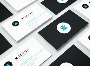 Isometric-Business-Card-PSD-Mockup