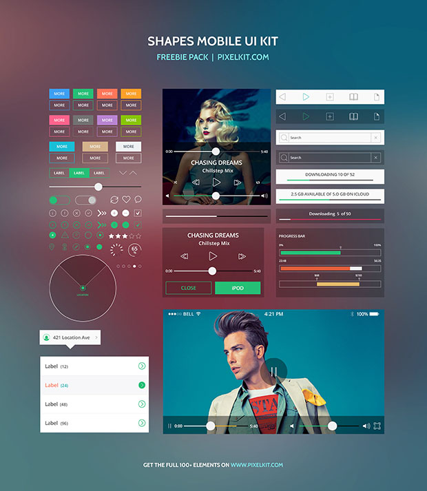 Shapes-Mobile-UI-Kit