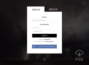 SignUP-Form-Free-PSD